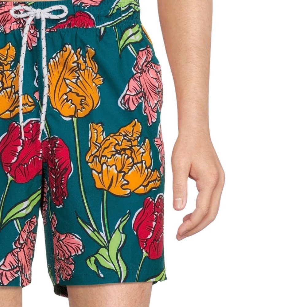Tropical Print Swim Shorts for Men UPF50+ rating Brand New with Tags